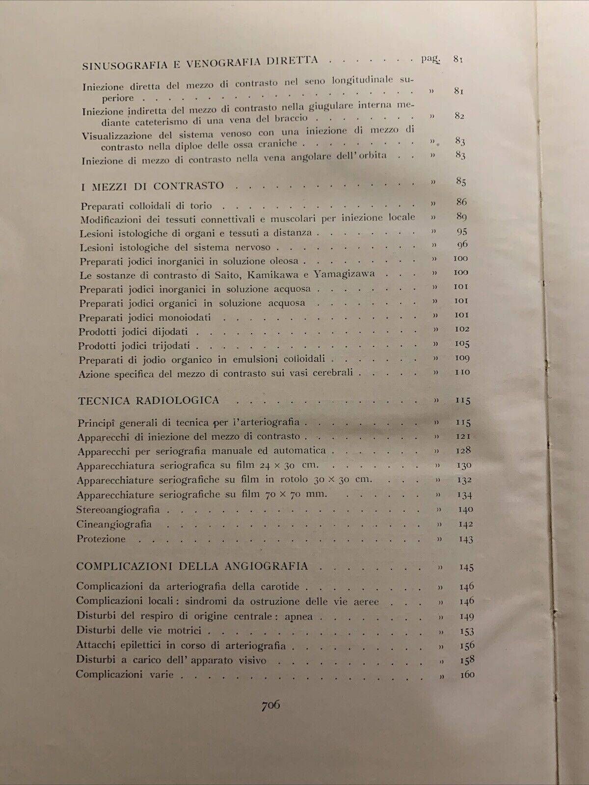 ANGIOGRAFIA CEREBRALE - MARIO MILLETTI, VOLUME PRIMO. LUIGI PARMA 1959