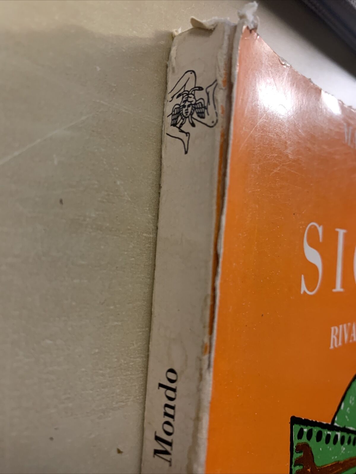 SICILIA RIVA DEL MONDO - MARIO MONTANARI. dedica autore. Galeati 1967