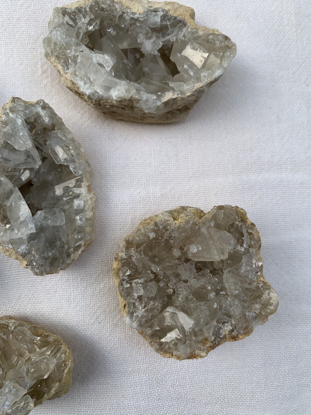 Minerali Geode Celestina Marocco - Celestite Geode, Minerals Crystals, 6 pcs.