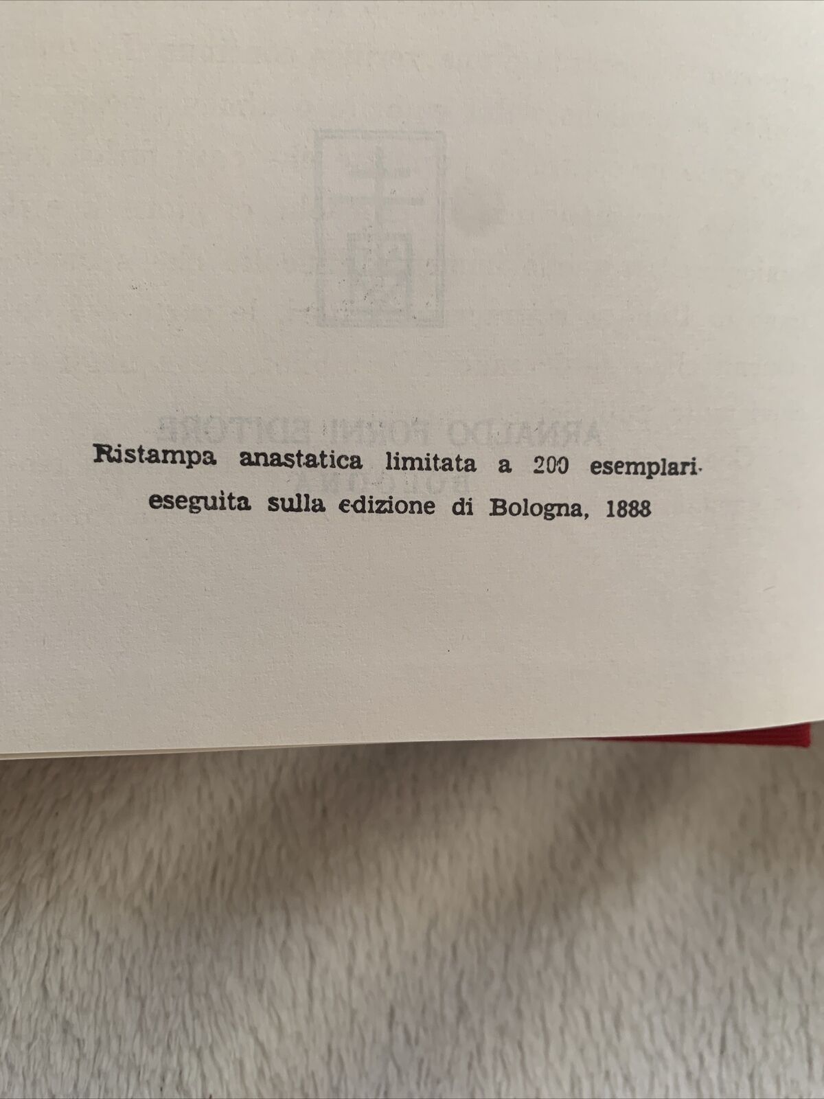 I TEATRI DI BOLOGNA NEI SECOLI XVII E XVIII. Corrado Ricci, Arnaldo Forni editor