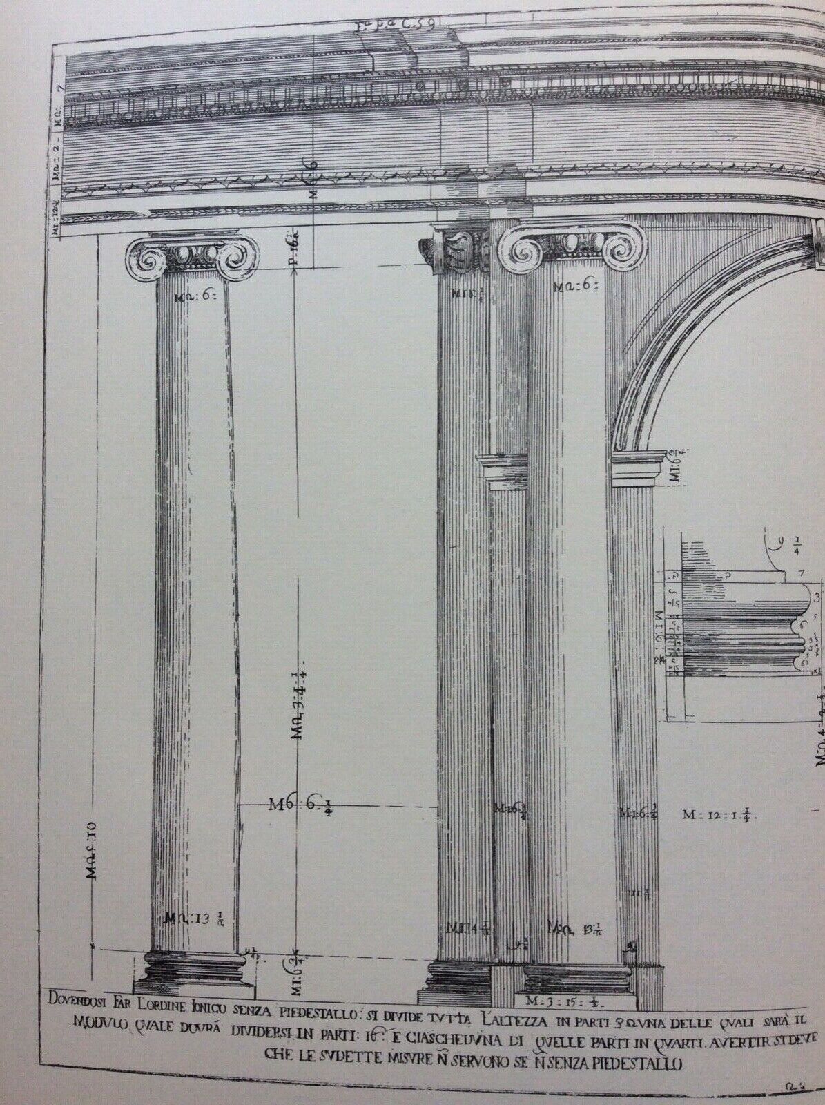 L’ARCHITETTURA CIVILE. FERDINANDO GALLI BIBIENA. FORNI EDITORE ANASTATICA