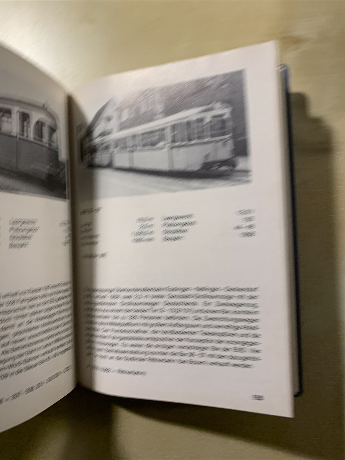 FERROVIE TRAM GERMANIA, TASCHENBUCH DEUTSCHE straßenbahn BEIWAGEN. PABST 1984 #