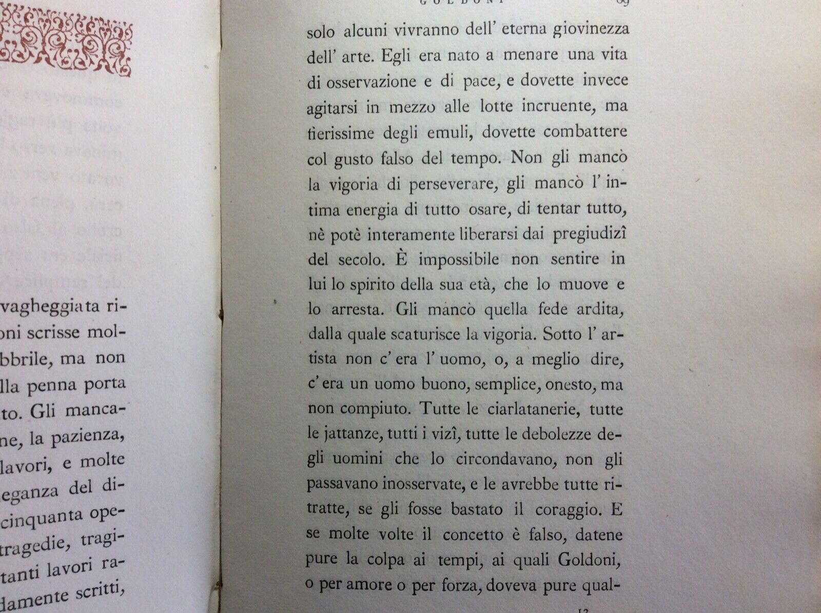 CARLO GOLDONI, MOLMENTI, ONGANIA VENEZIA 1880