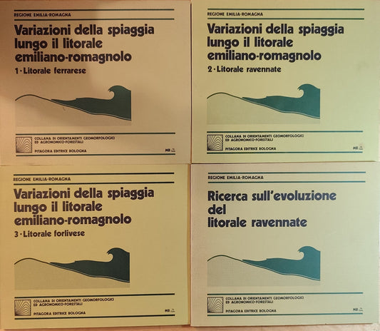 Geomorfologia Emilia Romagna, variazioni della spiaggia- Forli Ravenna Ferrara