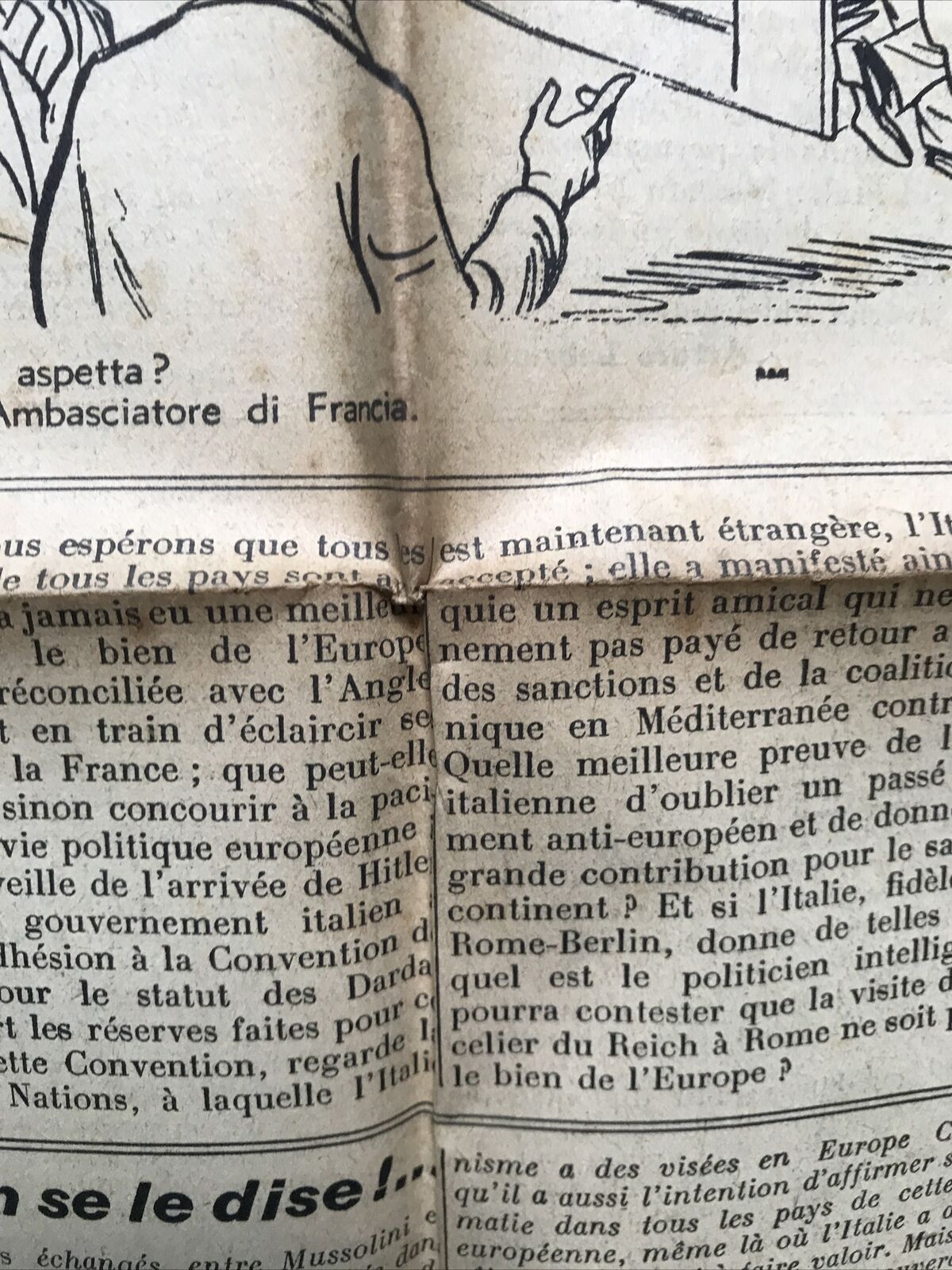 TRIBUNA D'ITALIA  anno 2 - N 21 - 1938 - SATIRA POLITICA