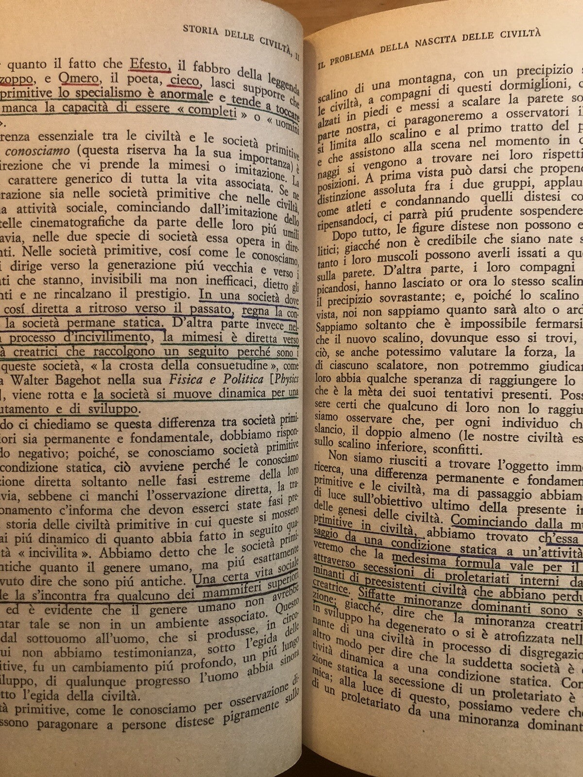 Storia comparata delle civiltà, Toynbee, Newton Compton editori 1974 - 3 voll.