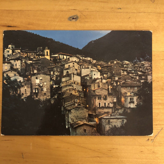 CARTOLINA - SCANNO, NON VIAGGIATA