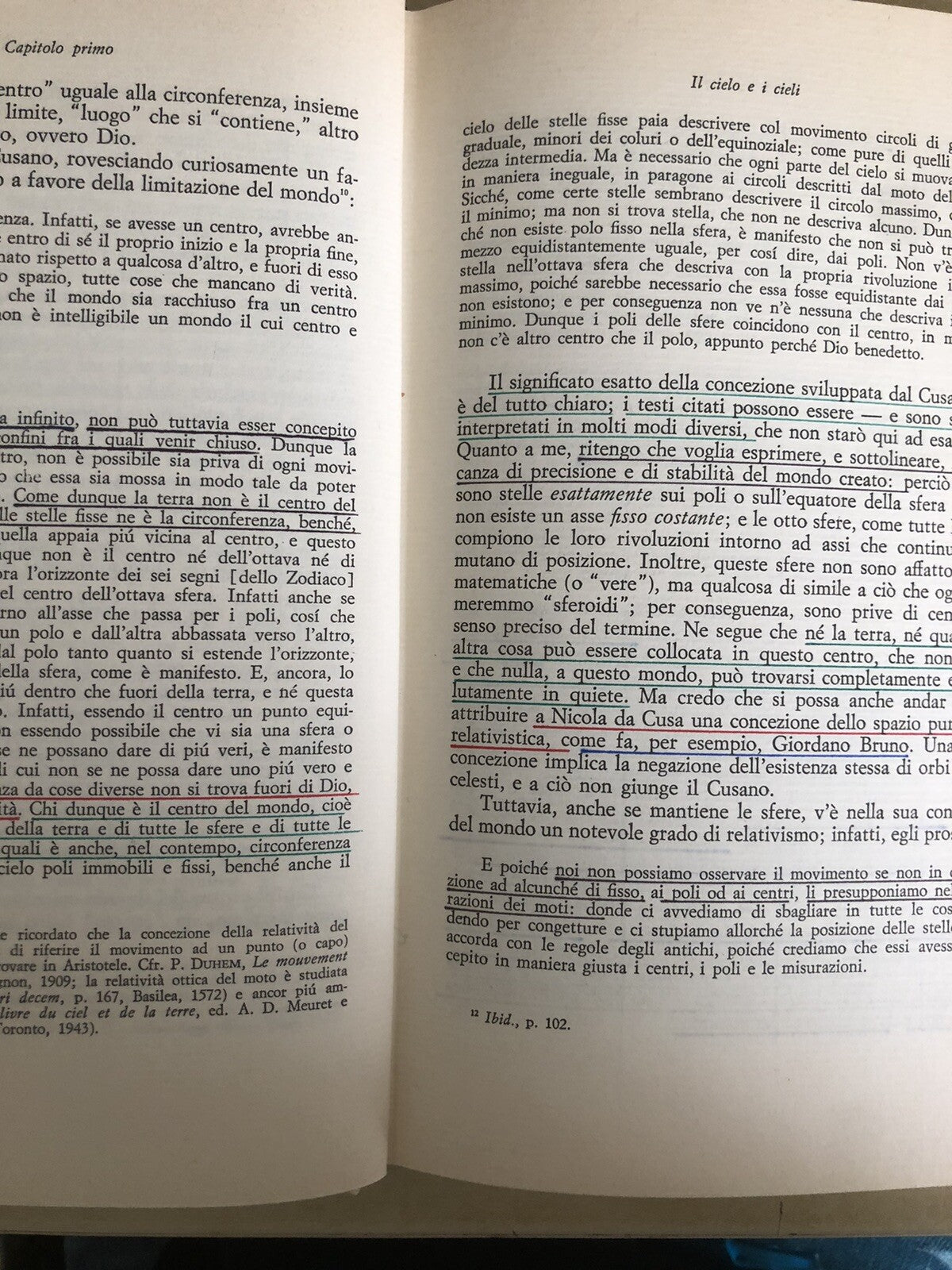 Dal mondo chiuso all'universo infinito, Alexandre Koyré. Feltrinelli 1981