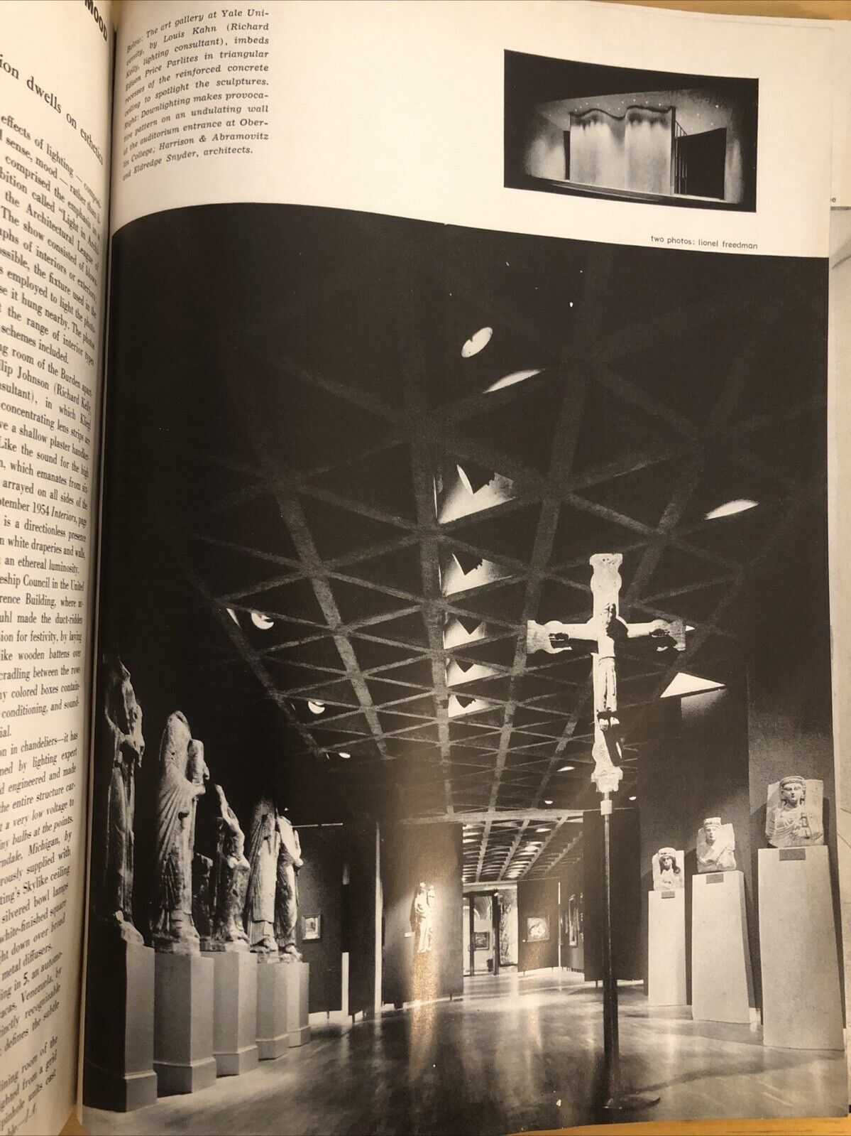 INTERIORS MAGAZINE MARCH 1955 Olga Gueft - RETAIL SHOPS AND STORES