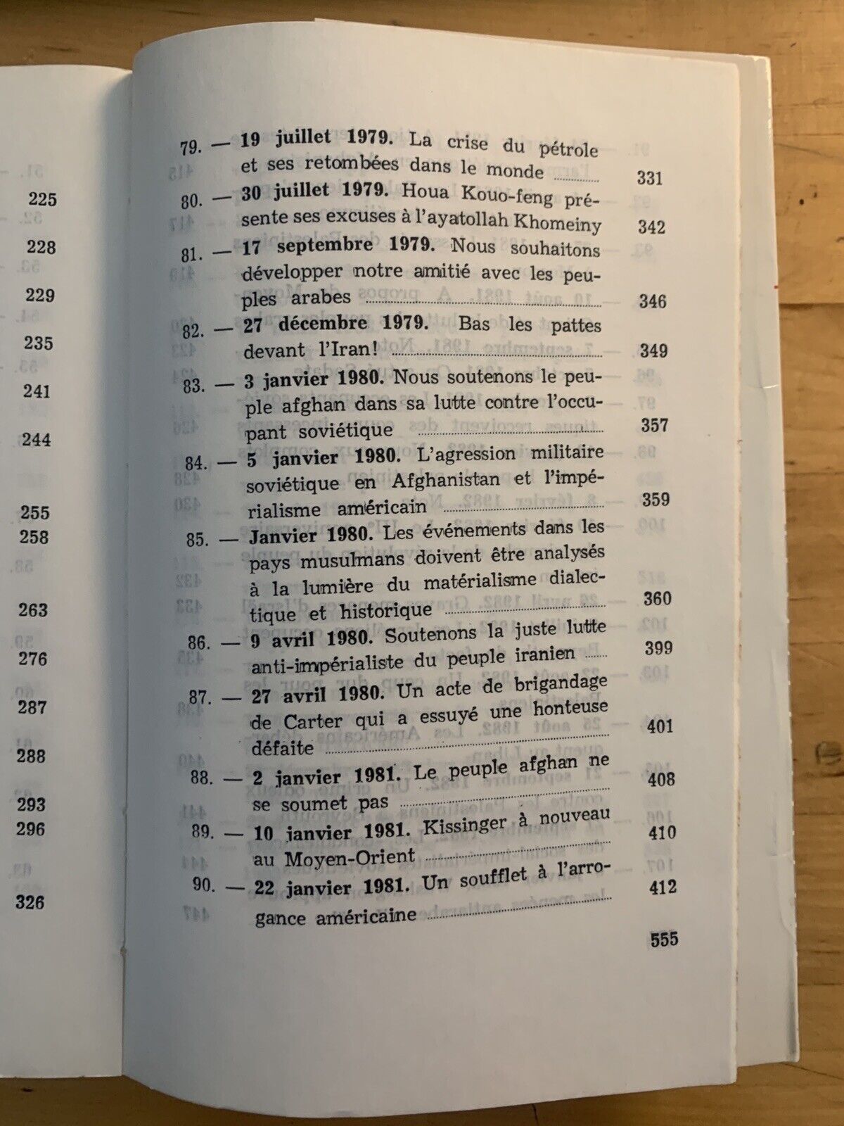 Réflexions sur le Moyen Orient - Enver Hoxha 1984