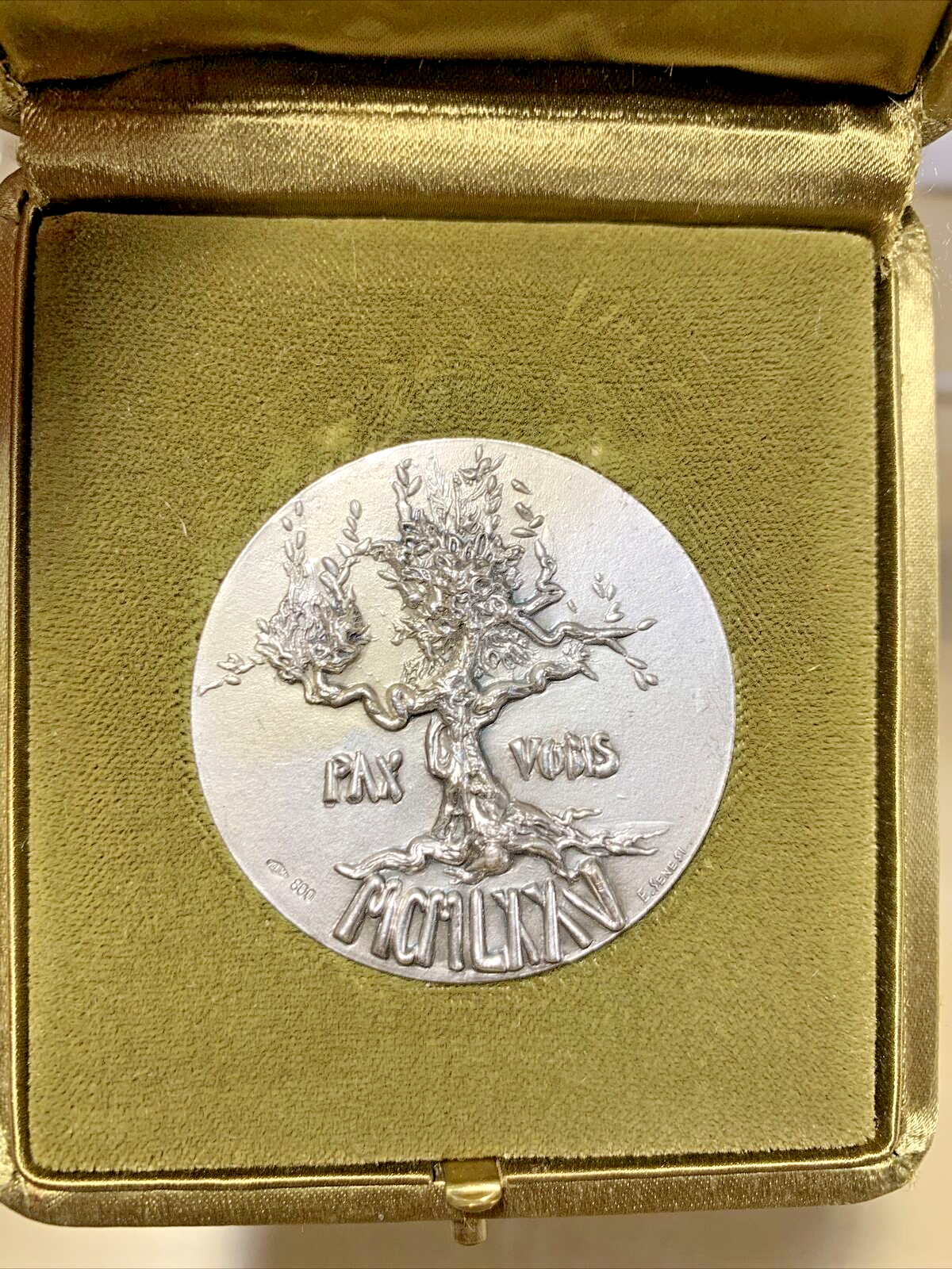MEDAGLIA VATICANO STATO PONTIFICIO - ROMA - Giubileo 1975 - Paolo VI - Pax Vobis