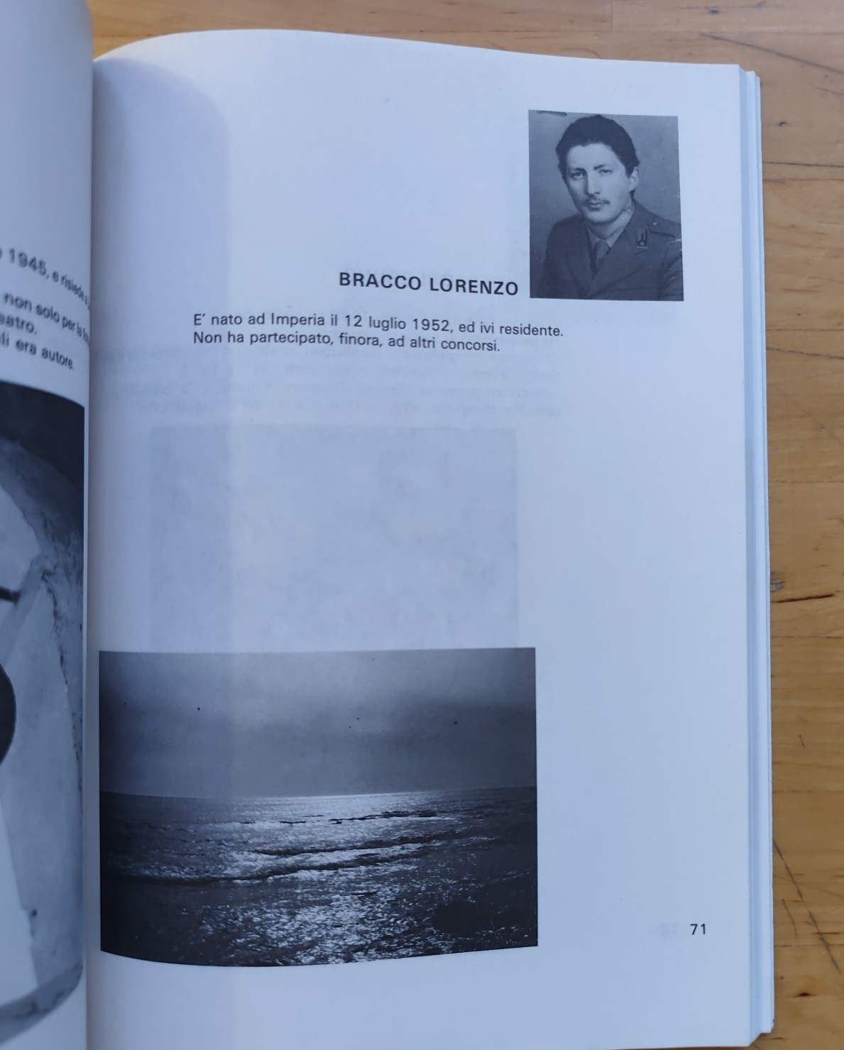 Concorso nazionale di fotografia estemporanea, Nuoro 1981 Porto Ainu