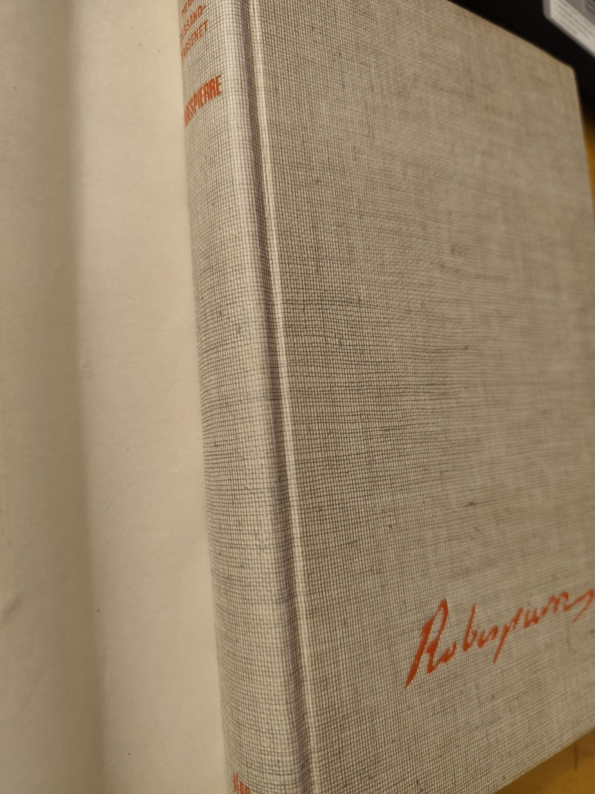 Robespierre, P. Bessand Massenet, Plon ed. 1961 - L'Histoire Humaine