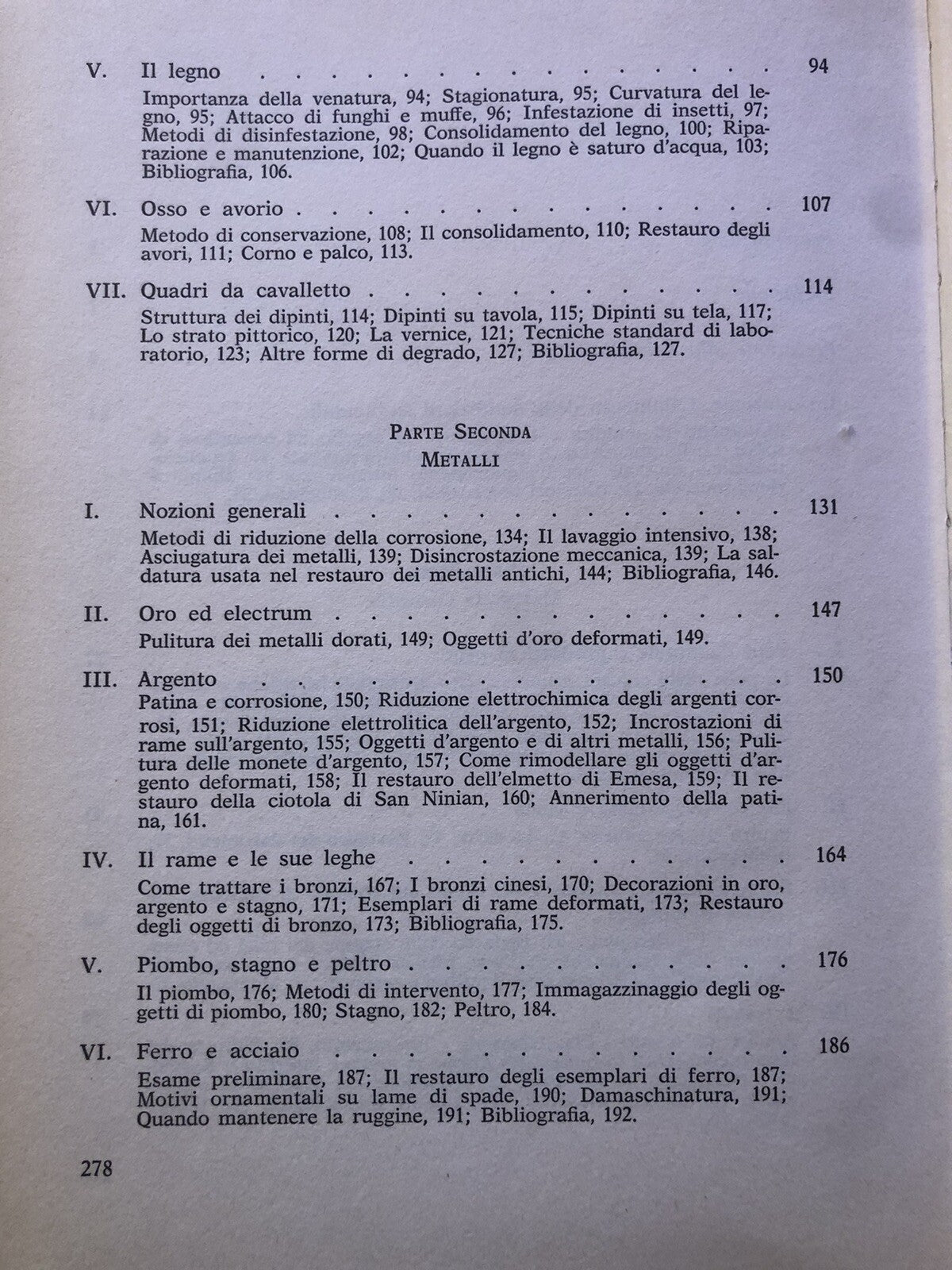 Il restauro e la conservazione degli oggetti d'arte e d'antiquariato, Mursia