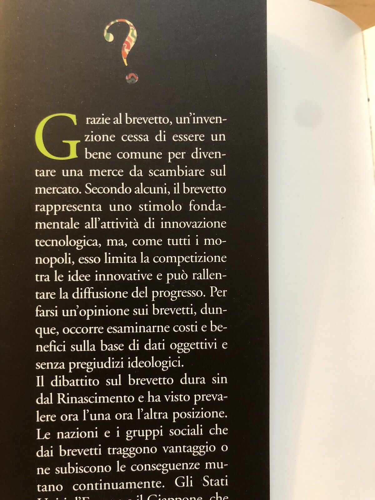 Il brevetto, Andrea Capocci - Ediesse 2012