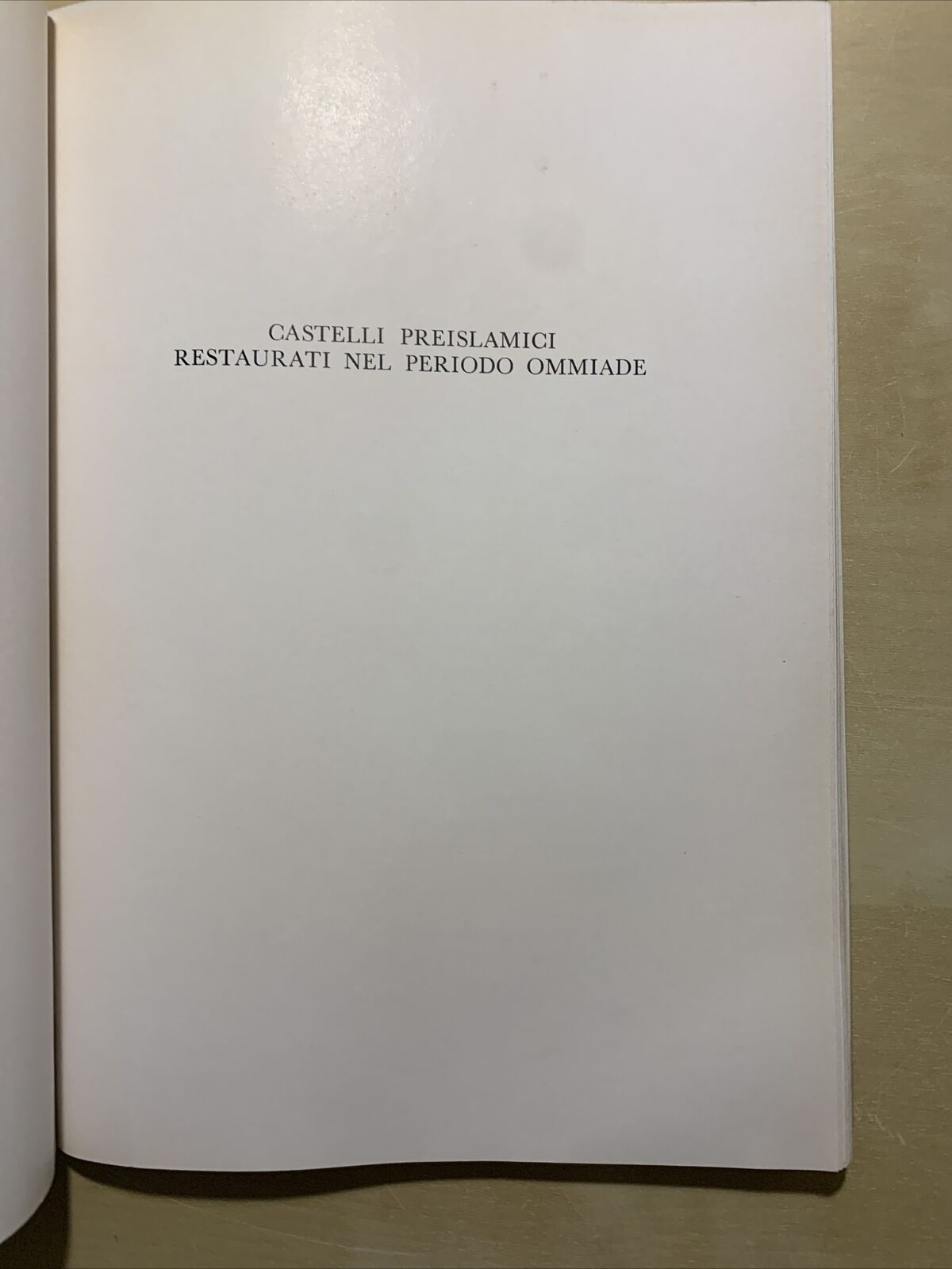ORIGINI E PRIMI SVILUPPI DELL'ARCHITETTURA CIVILE MUSULMANA. VINCENZO STRIKA #
