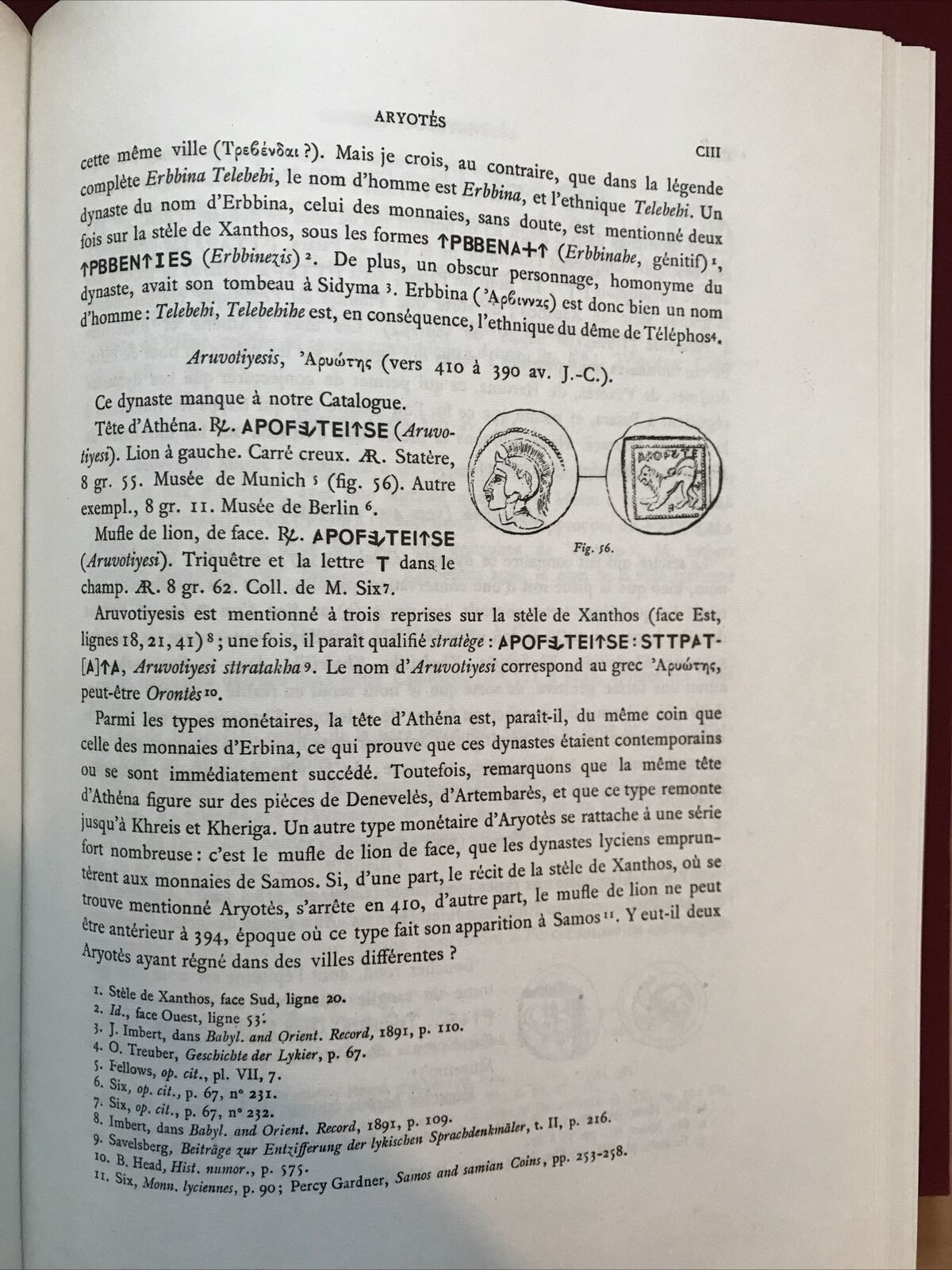 LES PERSES ACHÉMÉNIDES. E. Babelon. Catalogue des Monnaies Grecques. A. Forni