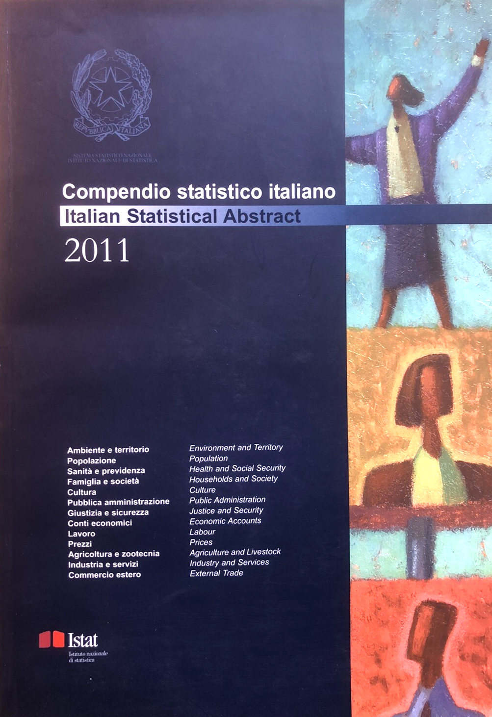 Compendio statistico italiano - Italian statistical abstract 2011 ISTAT