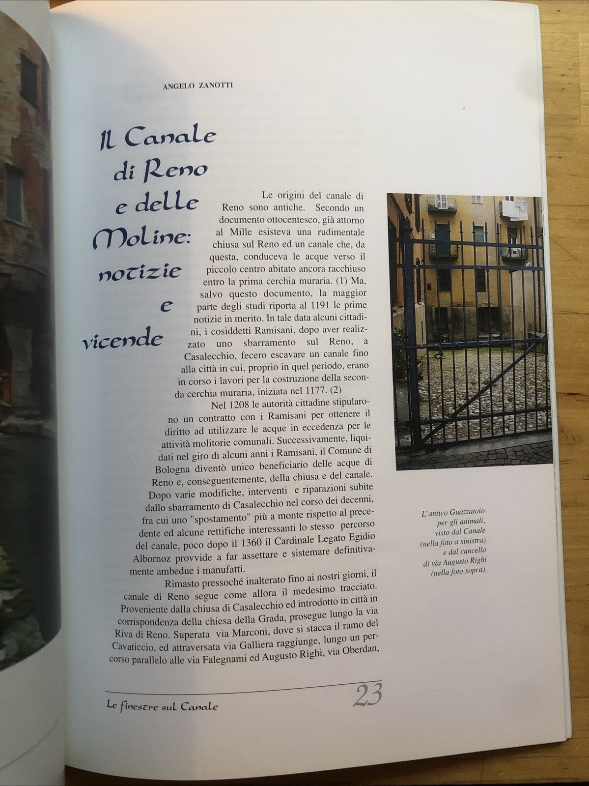 Le finestre sul canale Bologna, Francisco Giordano, Costa editore 1998