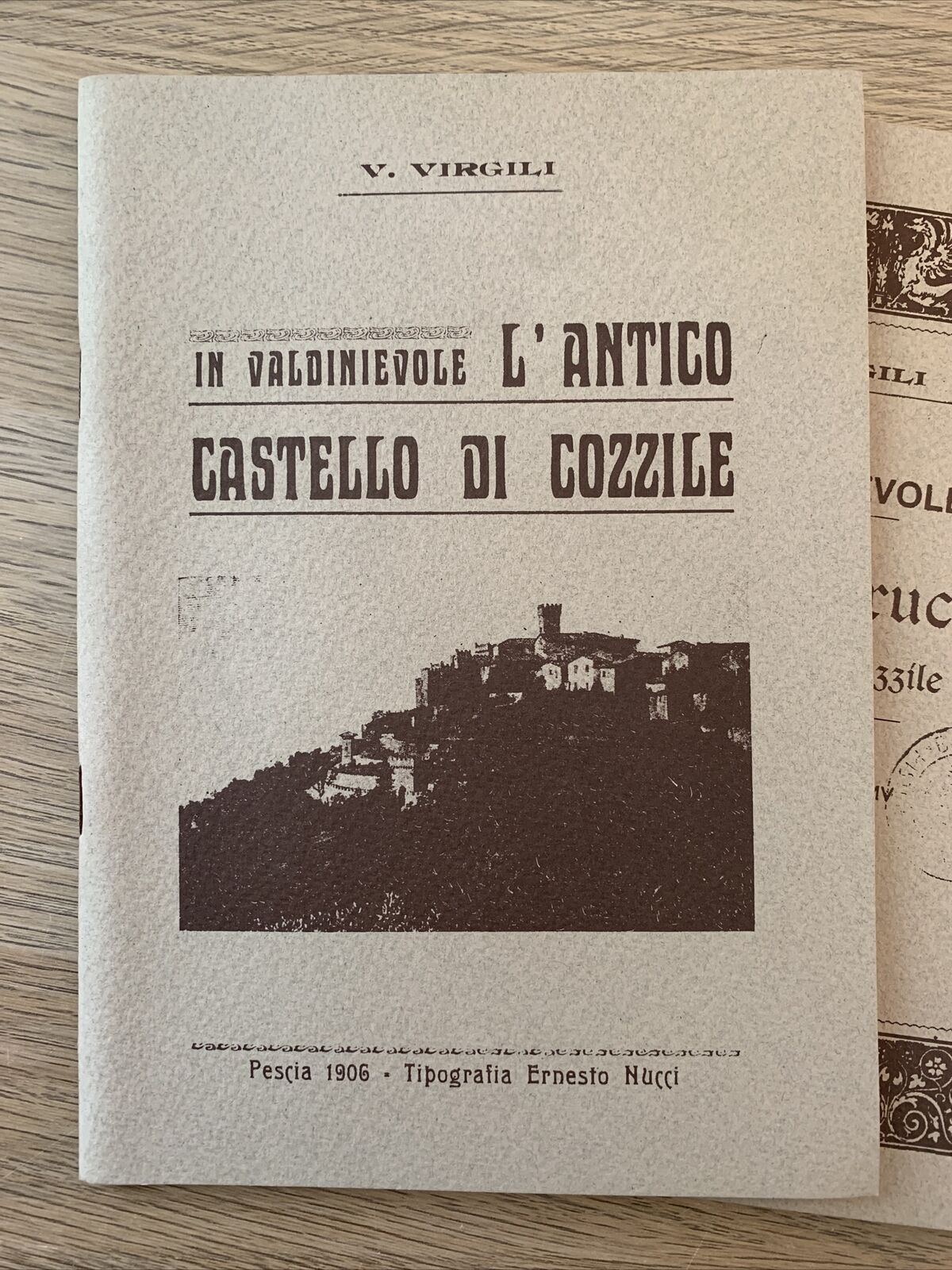VIRGILIO VIRGILI - Comune di Massa e Cozzile provincia di Pistoia. 4 voll. #