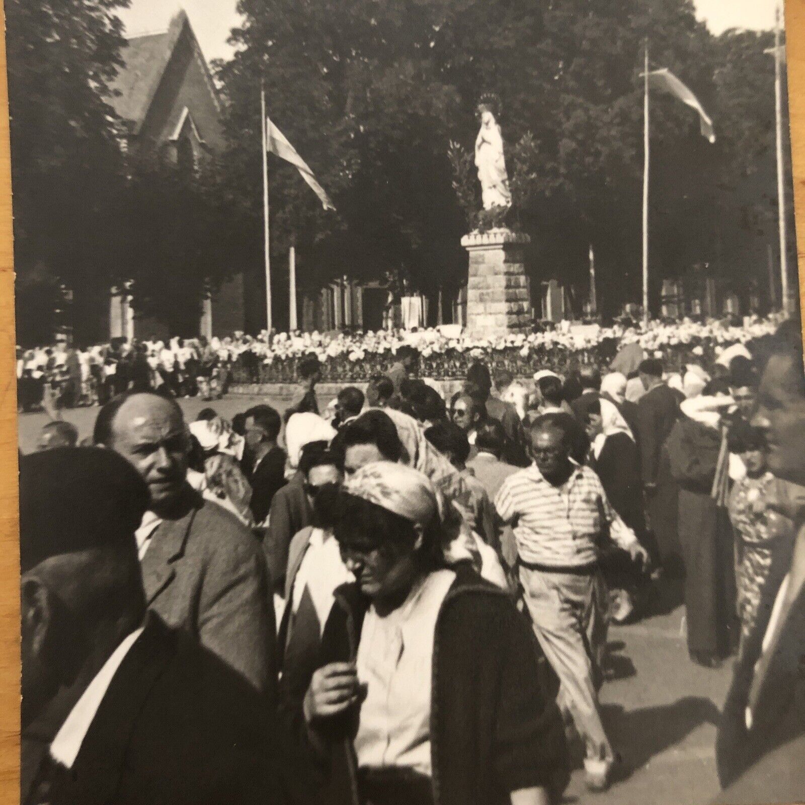Fotografie LOURDES anni '50 originali - 2 fotografie