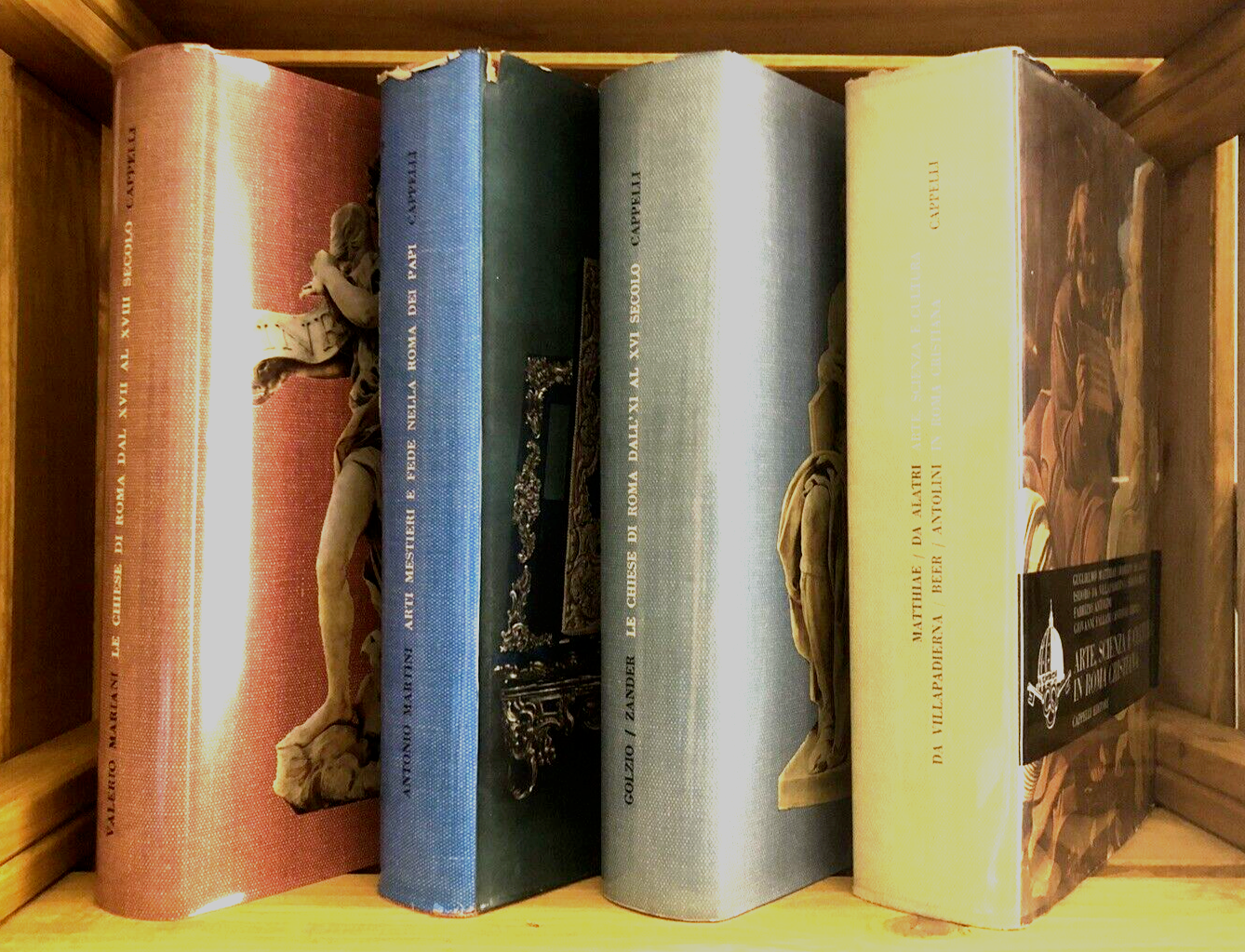 Roma Cristiana Collana Cappelli editore 4 volumi, chiese di Roma, Roma dei Papi