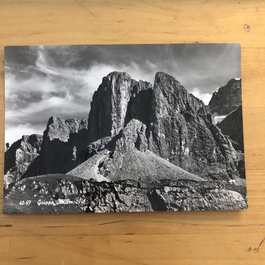 Cartolina GRUPPO SELLAM - PASSO GARDENA NON VIAGGIATA