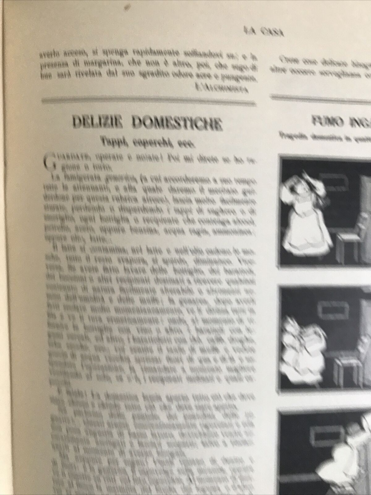 LA CASA anno II N.3 feb. 1909 estetica decoro e governo dell'abitazione moderna