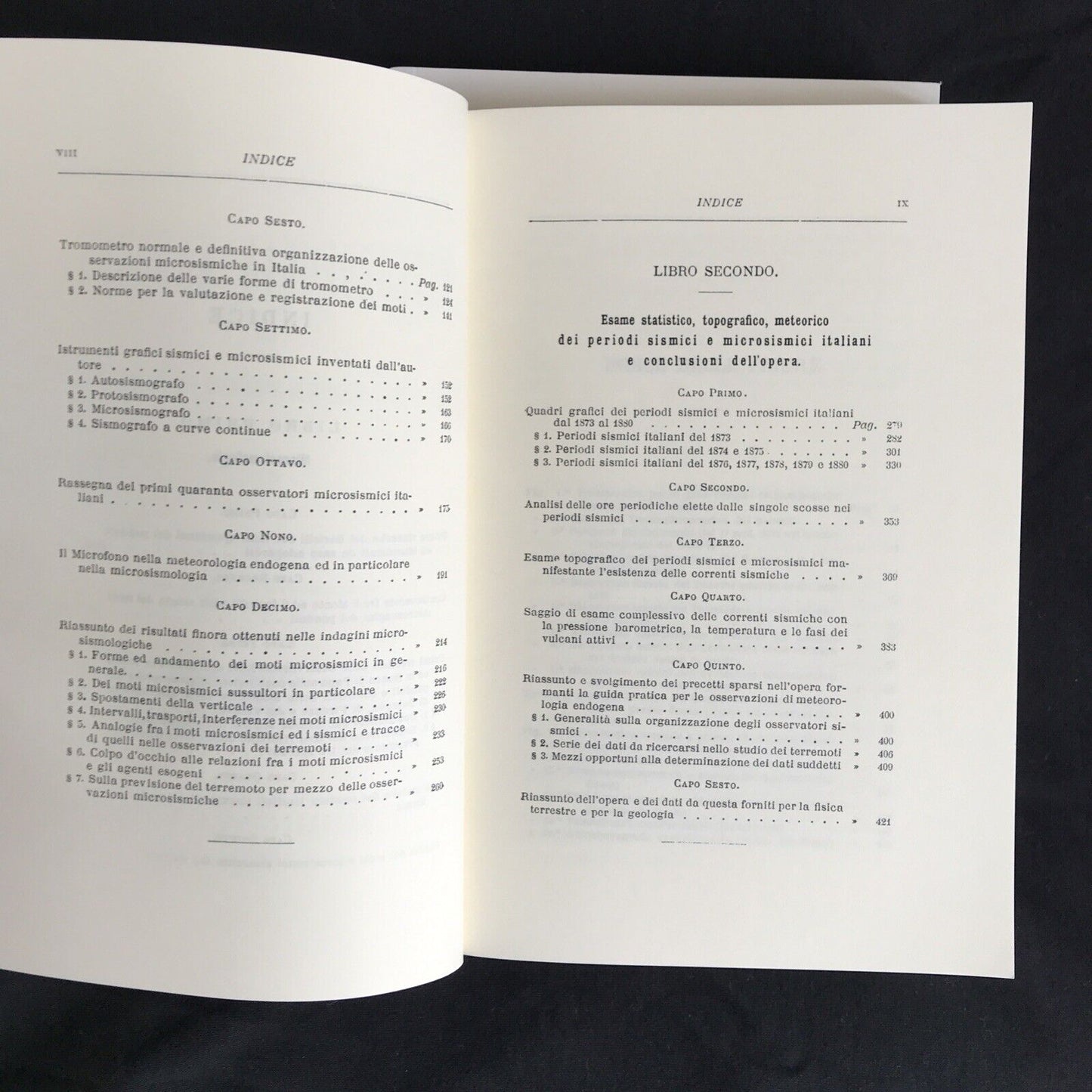 LA METEOROLOGIA ENDOGENA, Michele Stefano de Rossi, Arnaldo Forni, VULCANOLOGIA