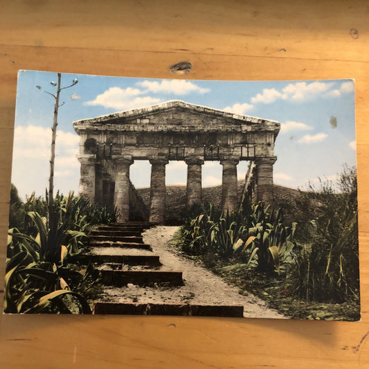 Cartolina SEGESTA - TEMPIO, VIAGGIATA
