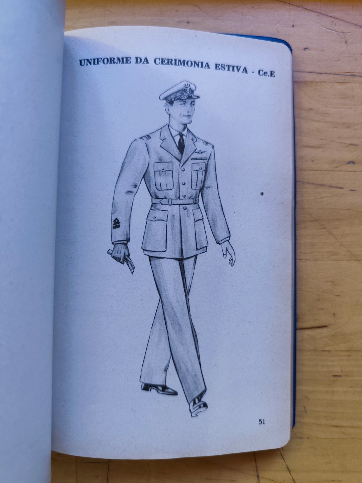 Uniformi per ufficiali Ministero della difesa - Aeronautica 1961