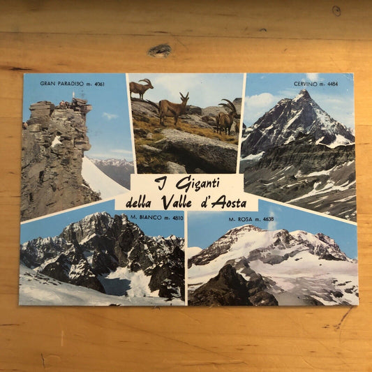 Cartolina GRAN PARADISO VIAGGIATA