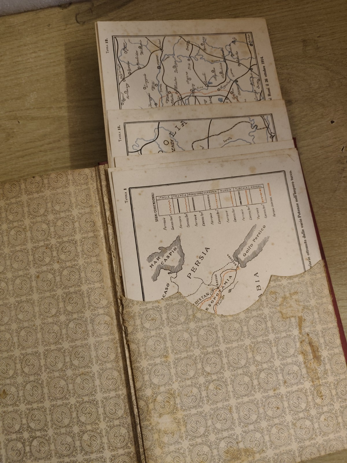 La grande guerra, Aldo Cabiati - Francesco Guidi. Sonzogno anni '20 con tavole