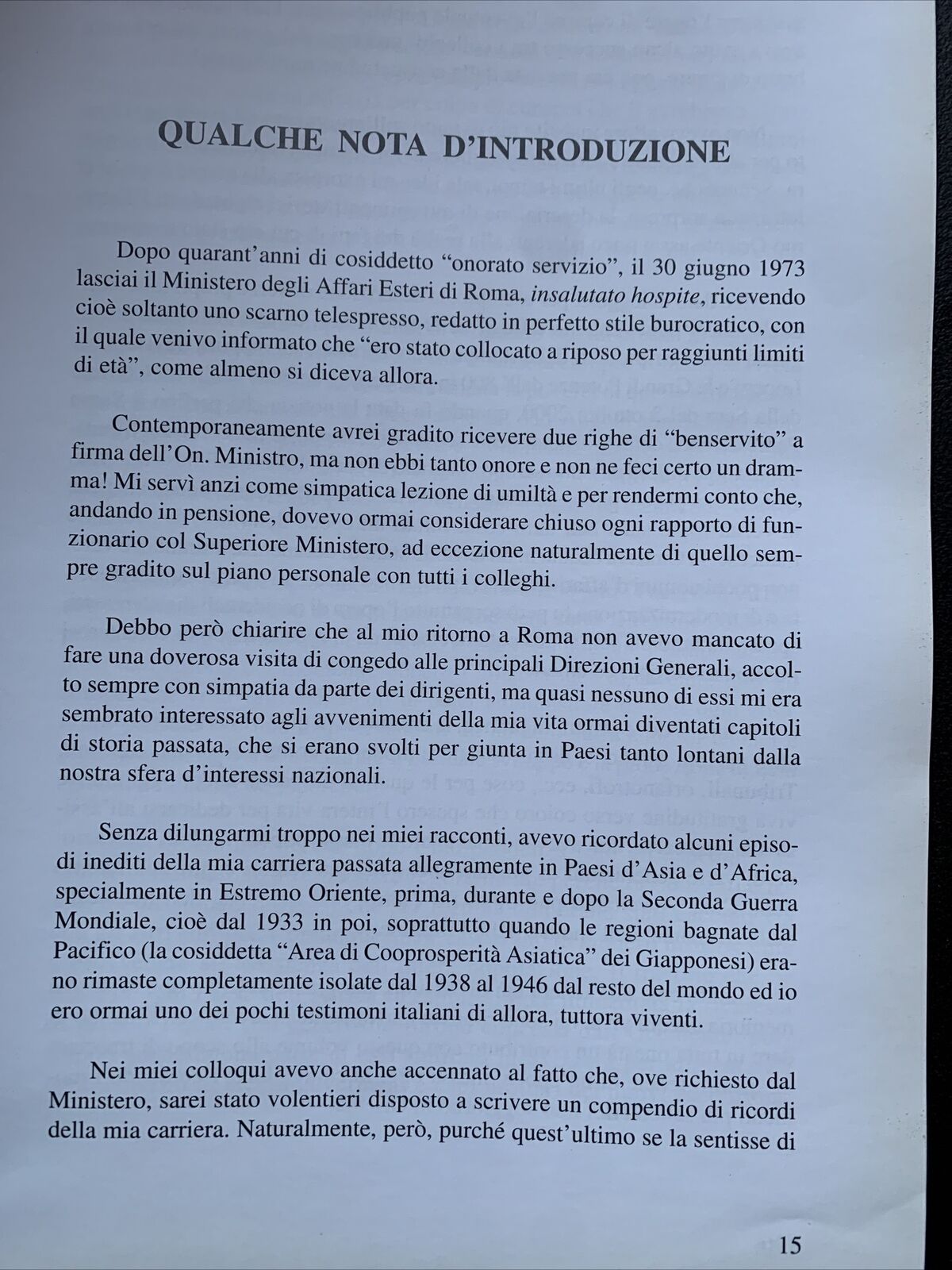 Una avventurosa carriera diplomatica in oriente - Francesco Vincenti Mareri 2004