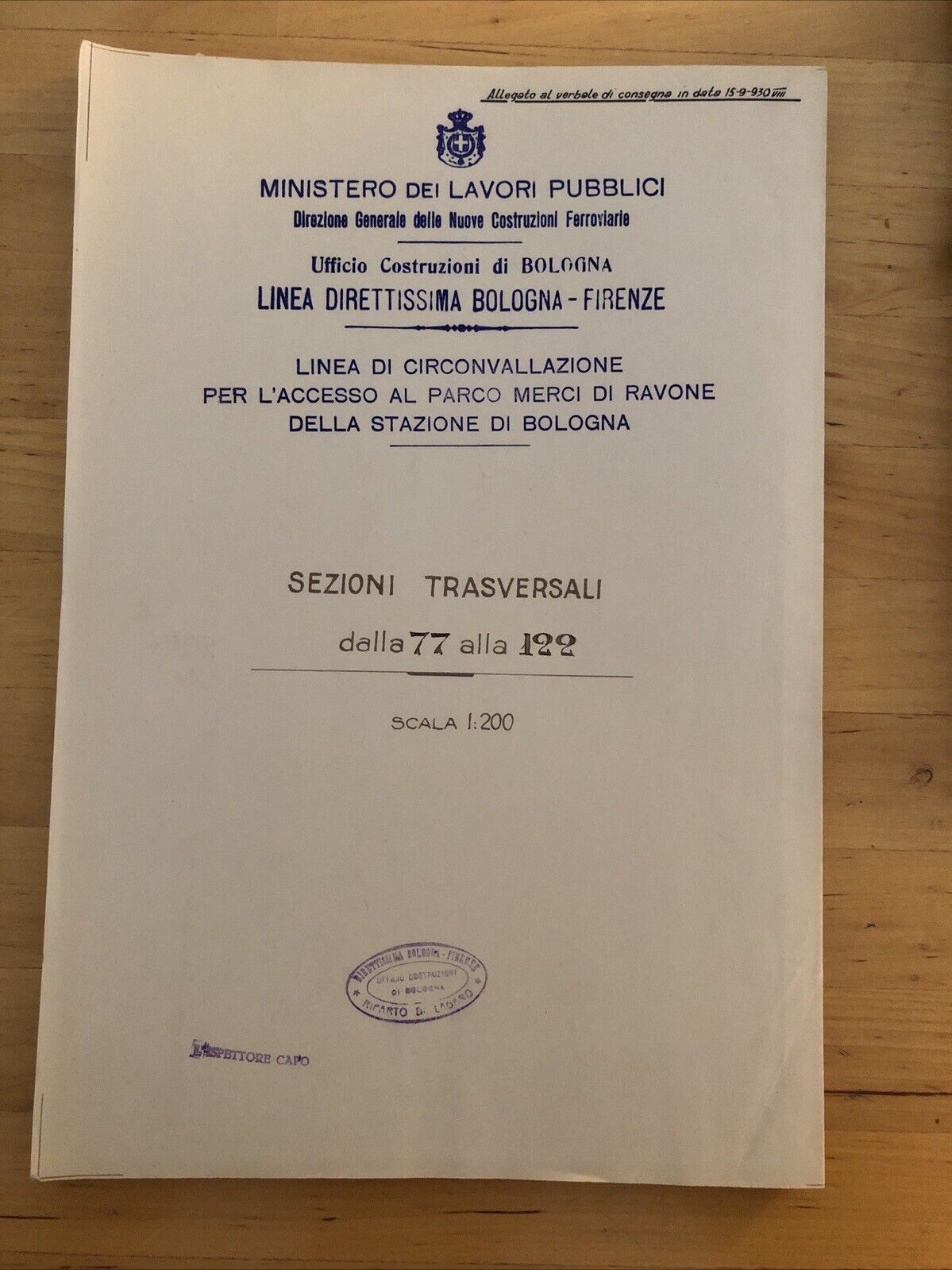 FERROVIE linea direttissima Bologna Firenze, parco merci Ravone stazione Bologna