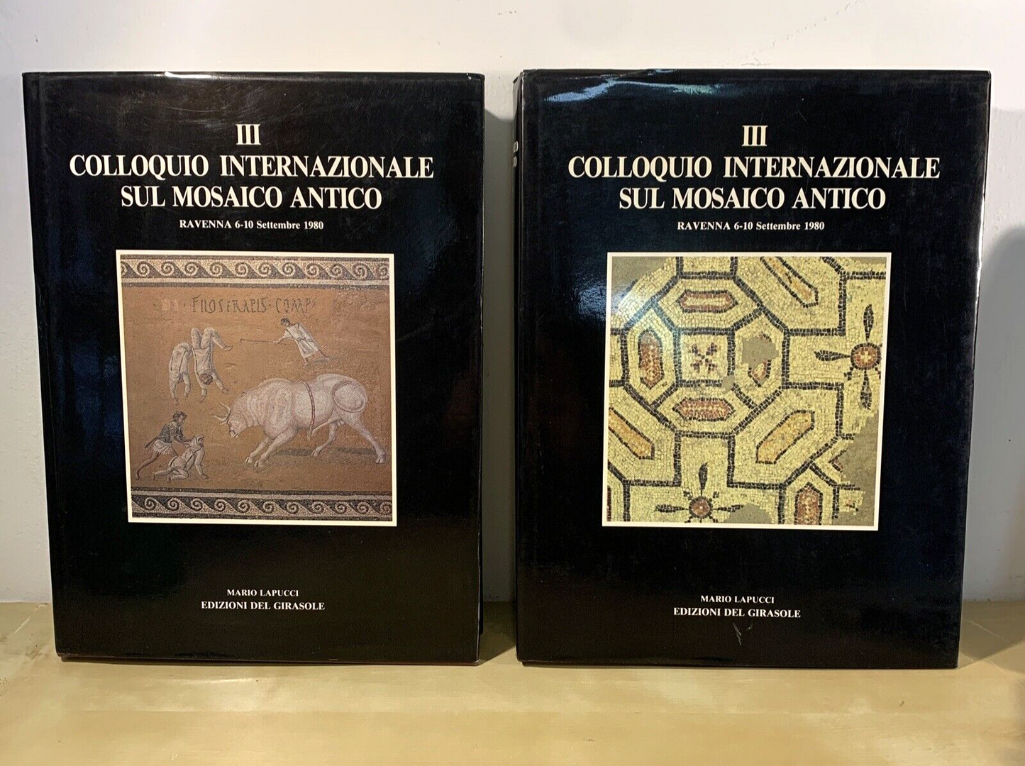 COLLOQUIO INTERNAZIONALE SUL MOSAICO ANTICO, Mario Lapucci, ed. del Girasole #