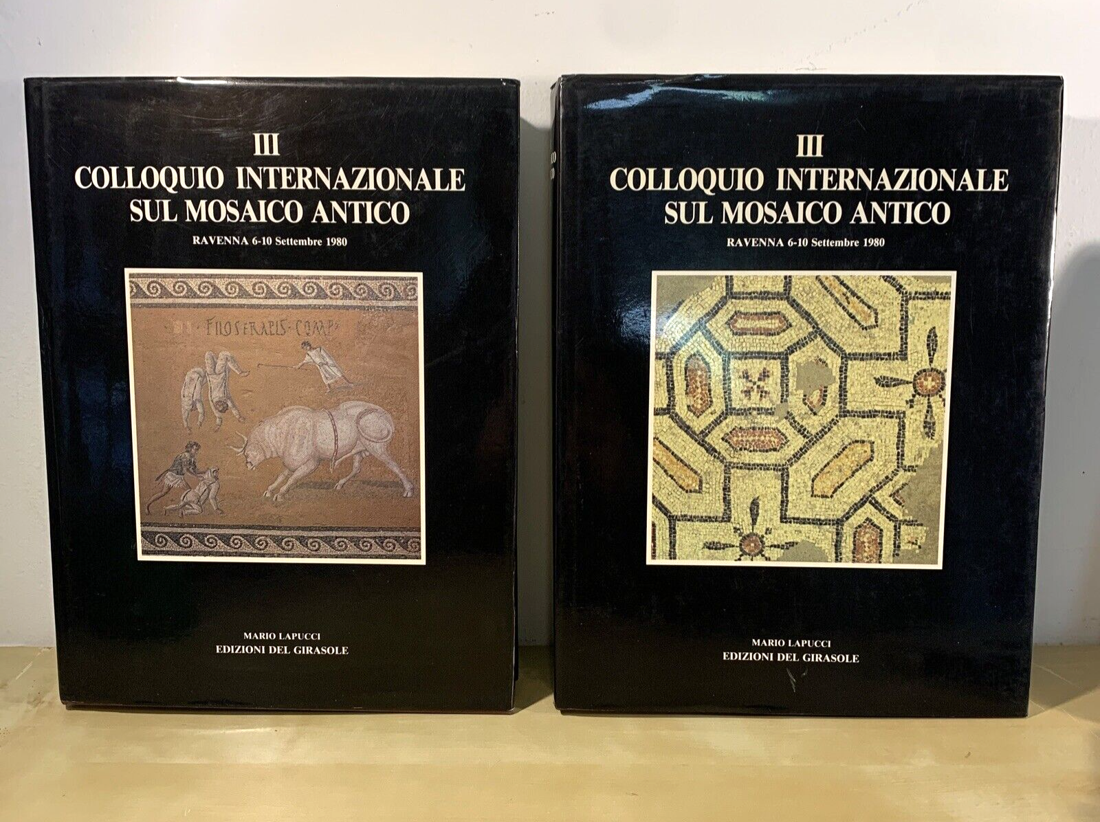 COLLOQUIO INTERNAZIONALE SUL MOSAICO ANTICO, Mario Lapucci, ed. del Girasole #