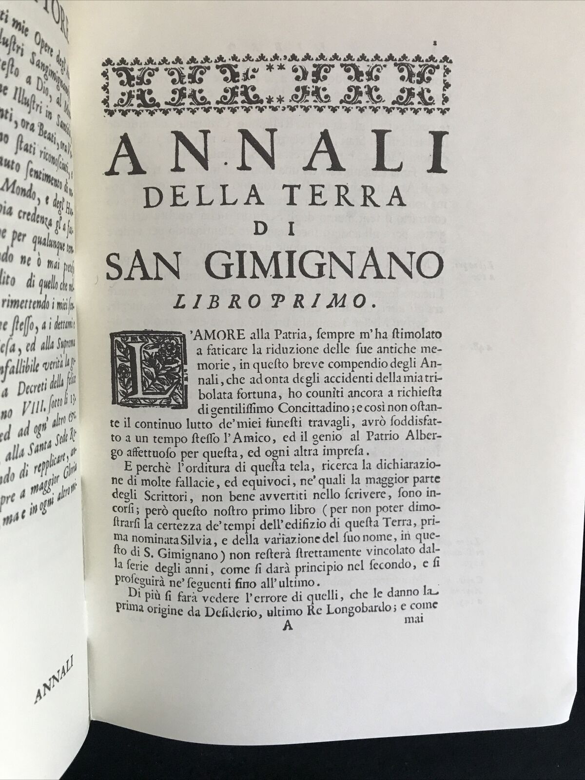 ANNALI MEMORIE ED HUOMINI ILLUSTRI DI SANGIMIGNANO-V. Coppi A. Forni Editore