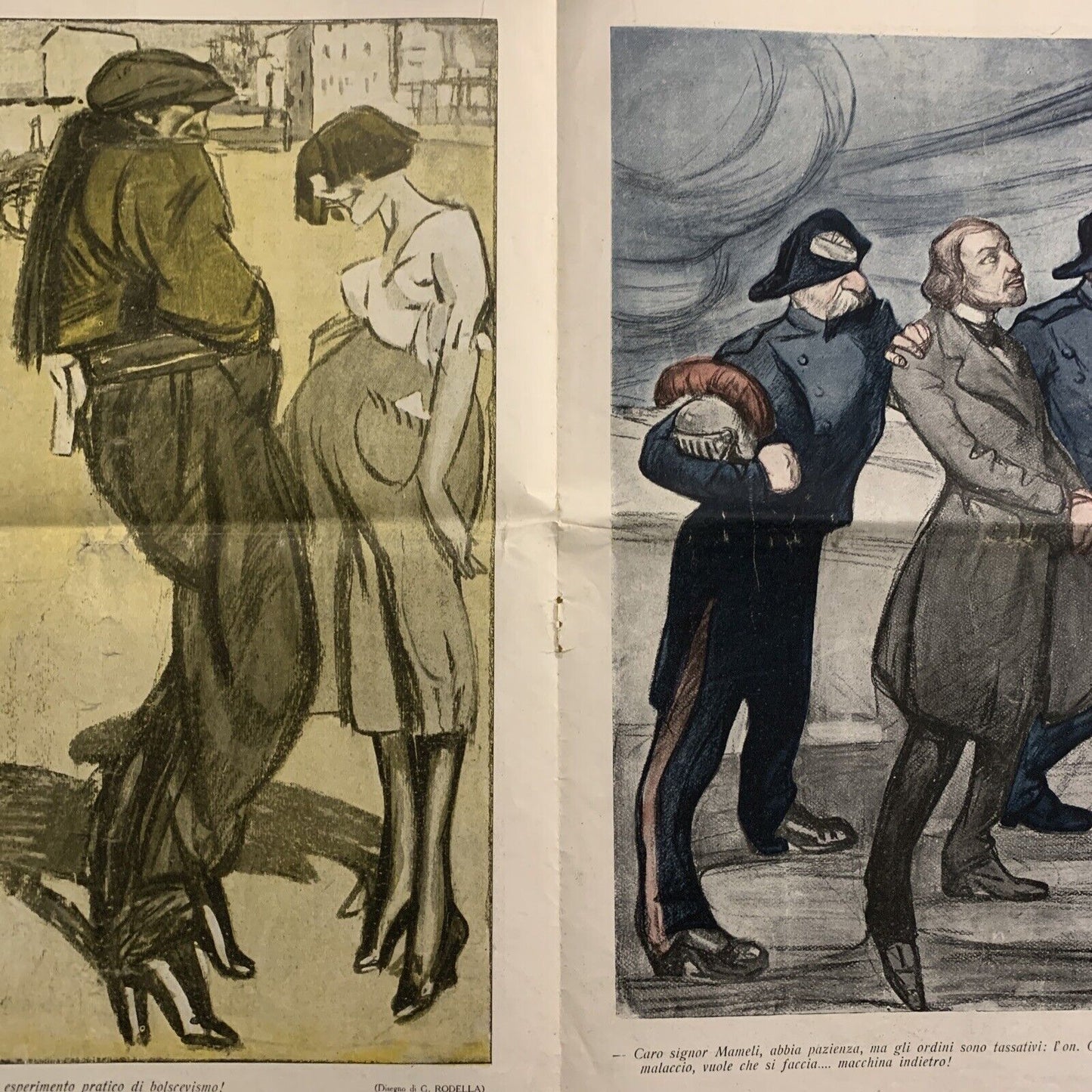 SATANA beffa settimanale di tutti i colori. Anno 1. numero 9. Giugno 1919