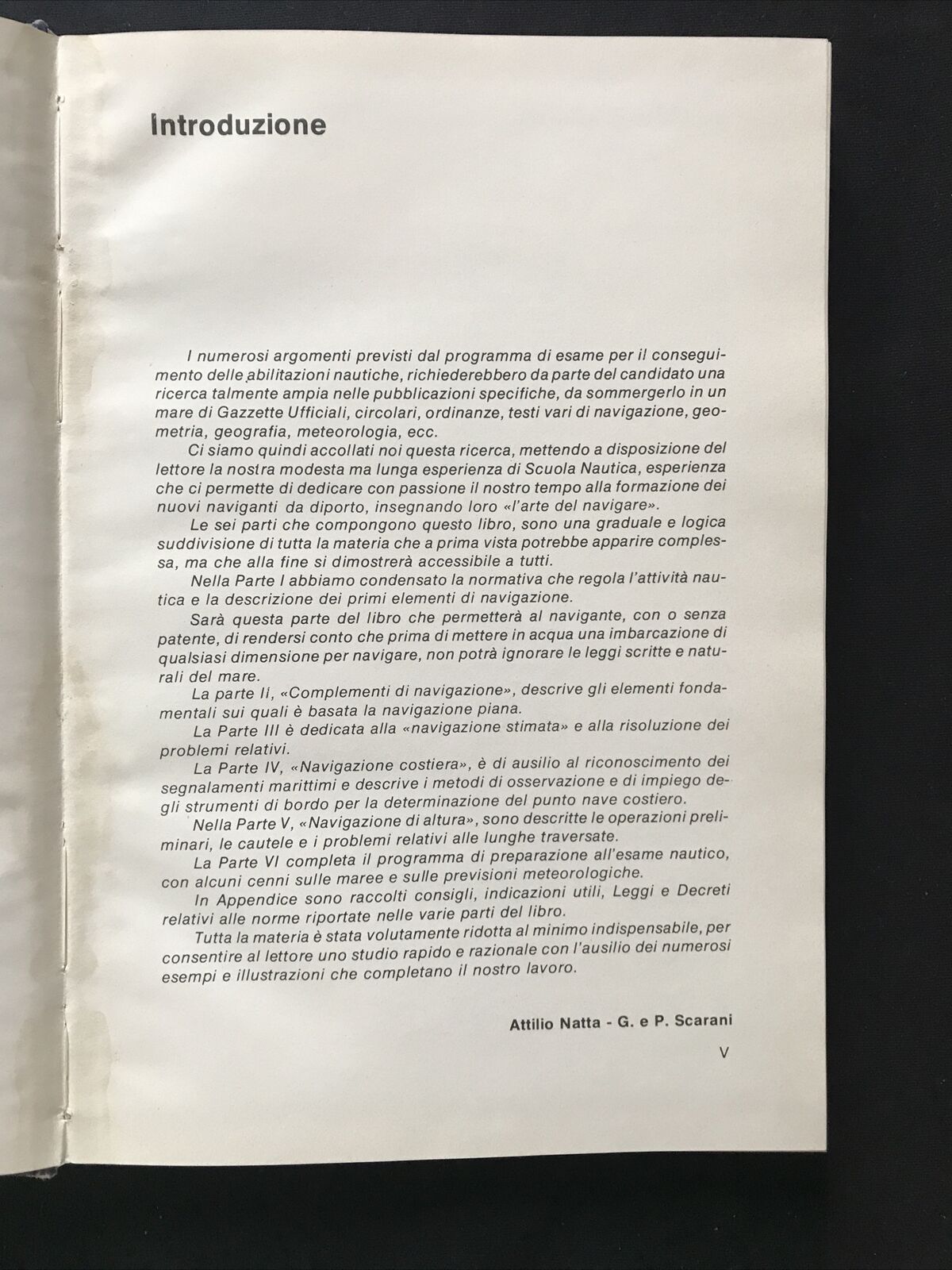 NUOVA NAUTICA DA DIPORTO - Attilio Natta, P. Scarani, Calderini 1974 #