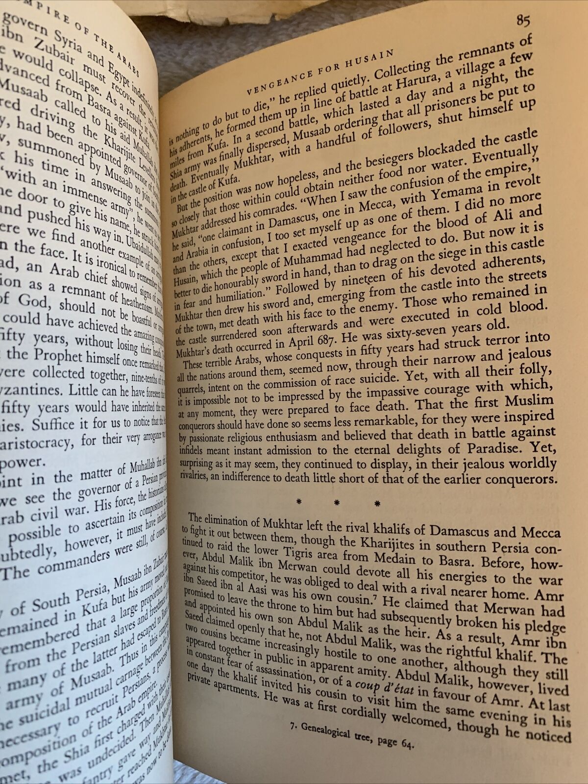 GLUBB BAGOT JOHN The empire of the Arabs. The great Arab conquests