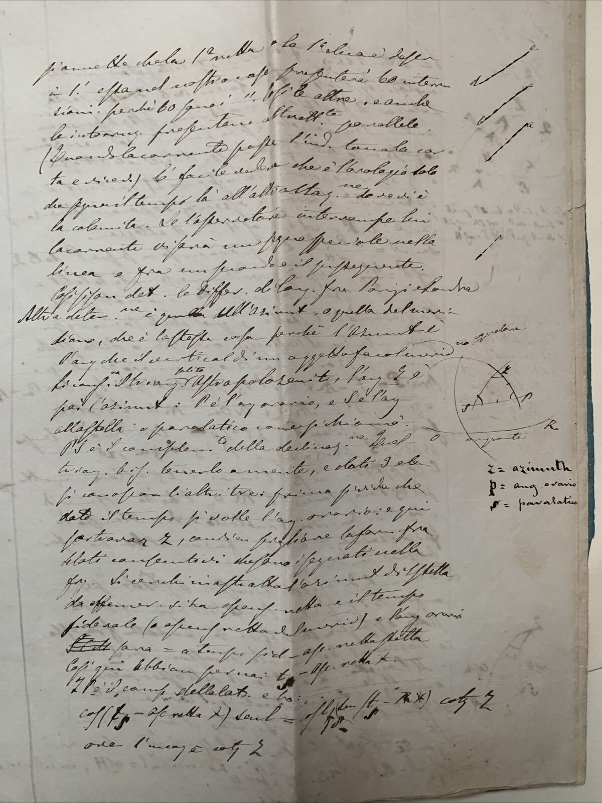 GOBBI BELCREDI Università Pavia 1876, Appunti di suo studente GEODESIA TEORETICA