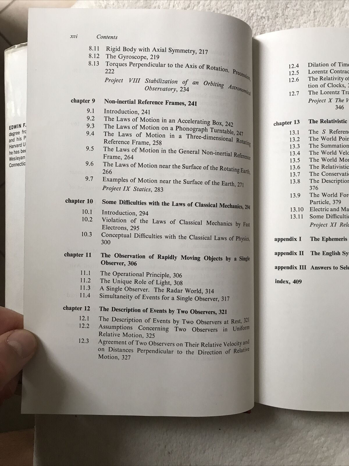INTRODUCTORY MECHANICS Edwin F. Taylor 1963