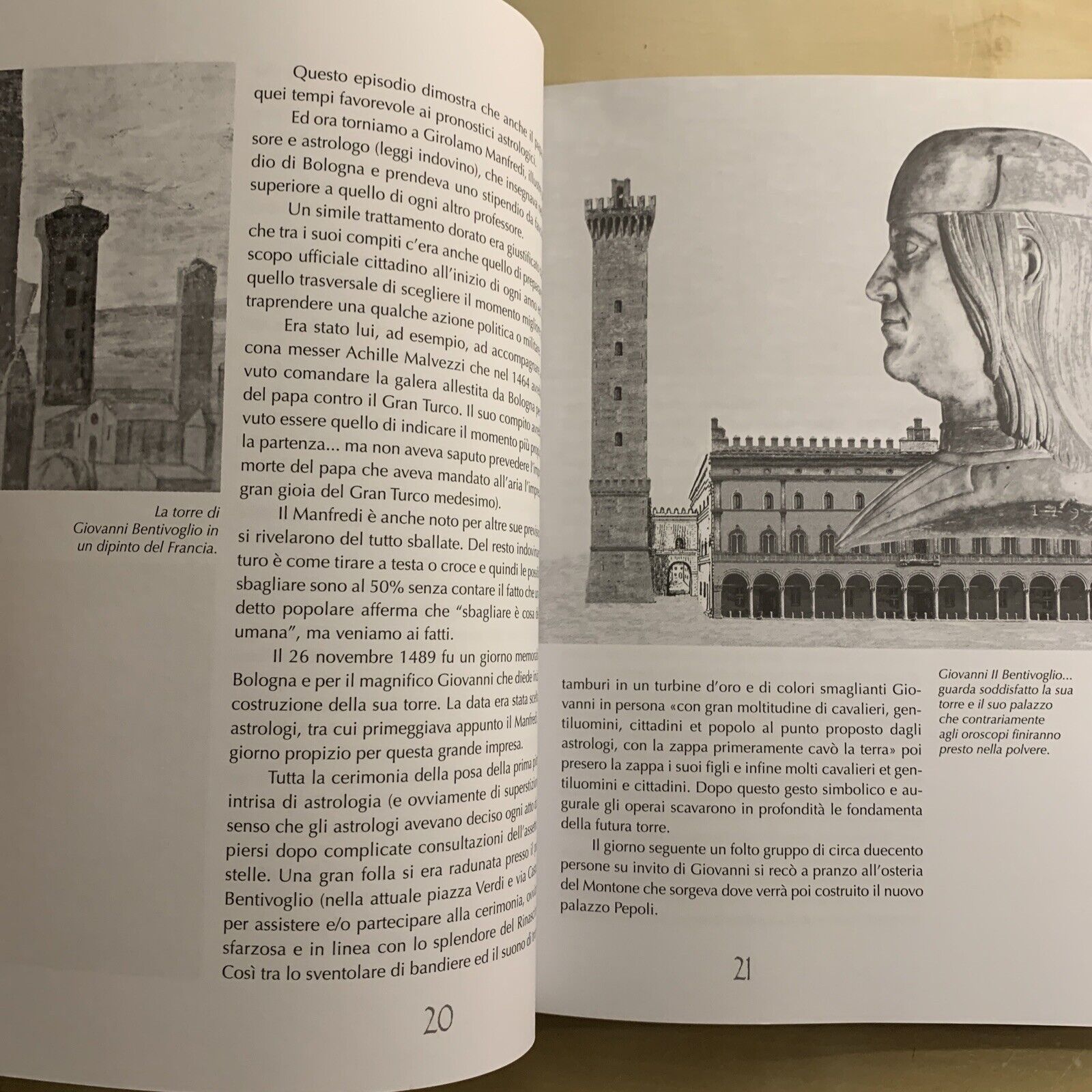 BOLOGNA CON MAGIA - Tiziano Costa, Costa editore collana c'era Bologna 2014 #