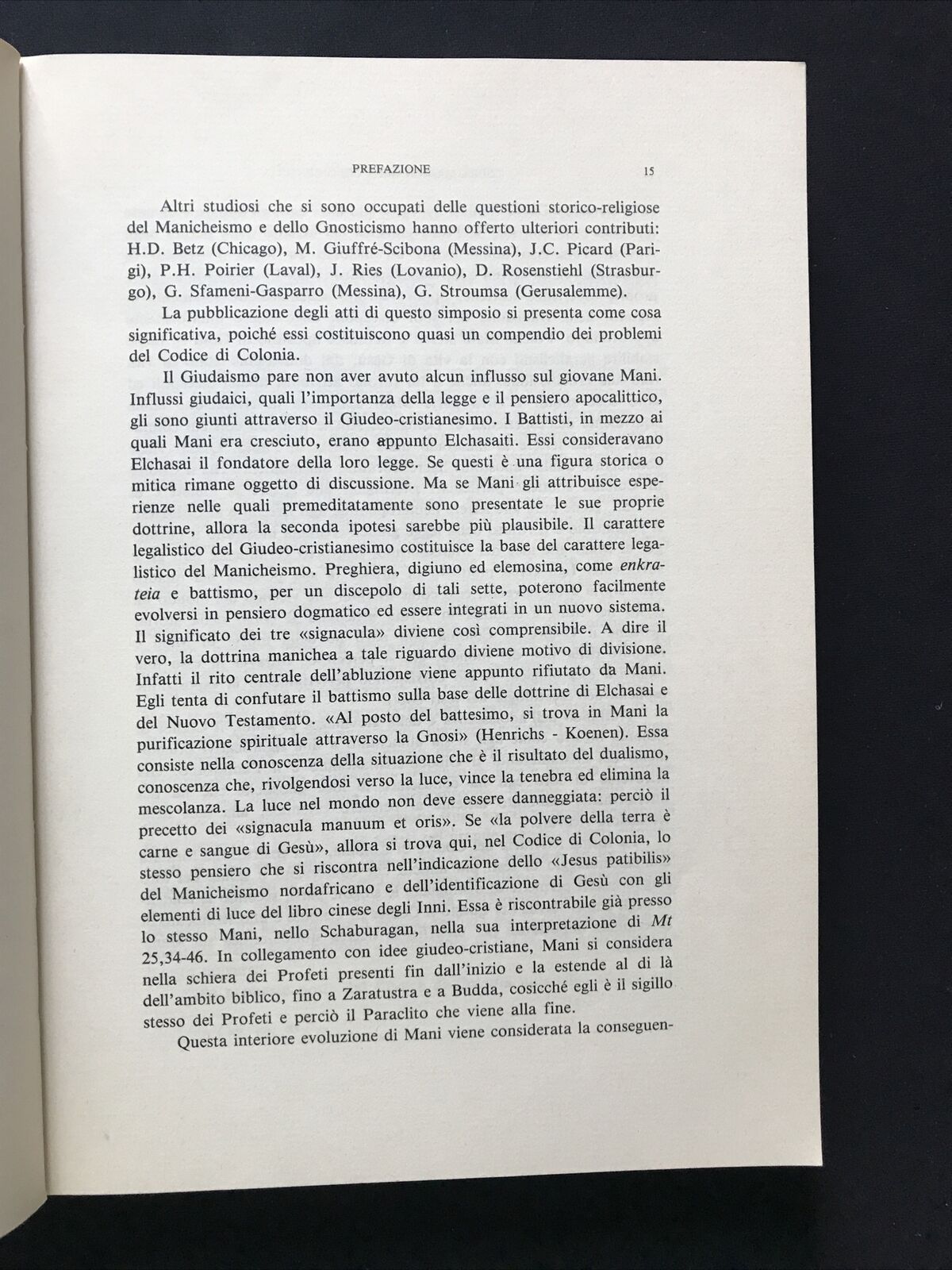 CODEX MANICHAICUS COLONIENSIS, marra editore 1986, simposio internazionale 1984#