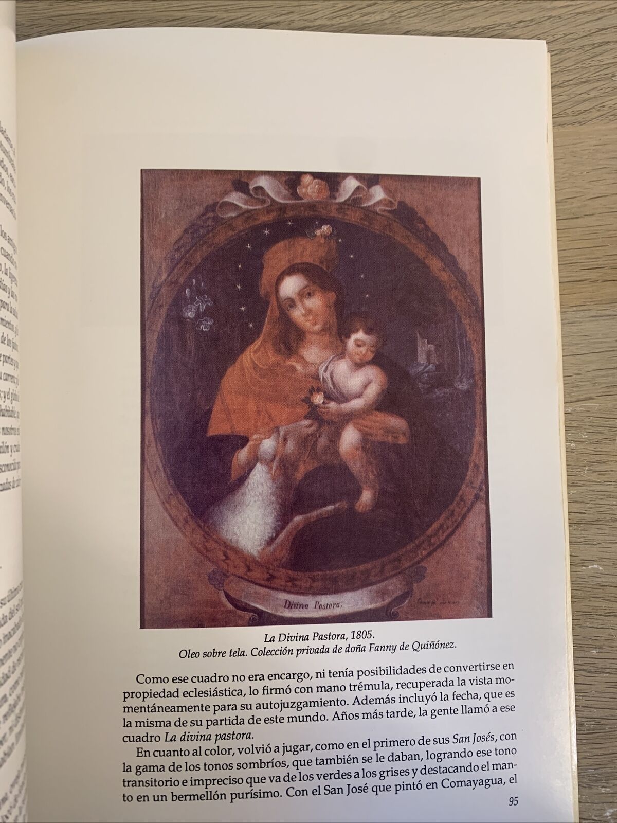 JOSE MIGUEL GOMES PINTOR CRIOLLO - LETICIA DE OYUELA 1992