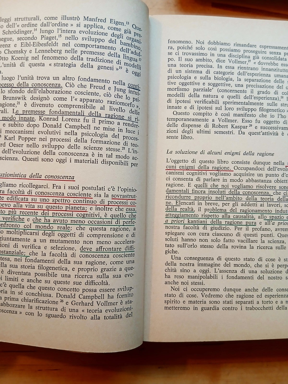 Biologia della conoscenza. Rupert Riedl. I fondamenti evoluzionistici, Longanesi