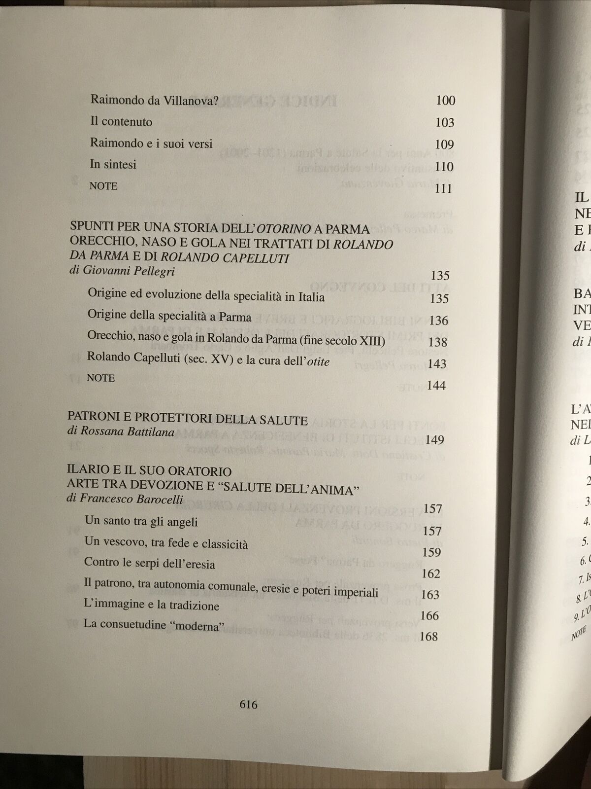 Figure, luoghi e momenti di vita medica a Parma. 800 anni per la salute a Parma