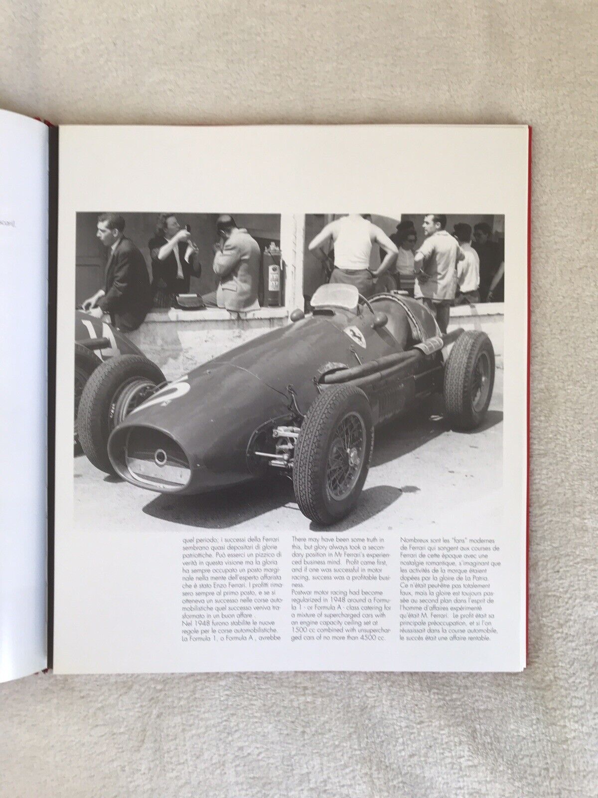 Ferrari 500 f2 - Cavalleria. Doug Nye, Pietro Carrieri