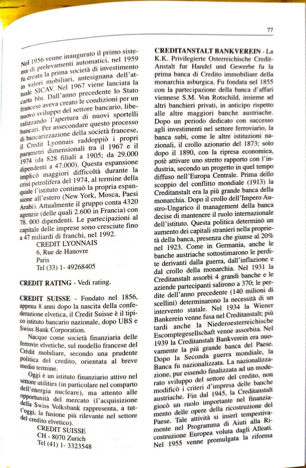 Le parole dell'economia e della Finanza D. Gubellini, Di Carlo, Patron ed. 2005